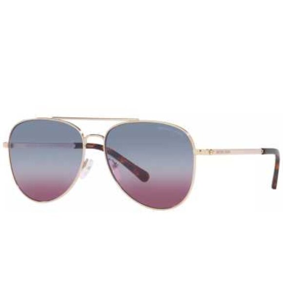 Michael Kors Women's Gold Aviator Sunglasses - Picture 1 of 1